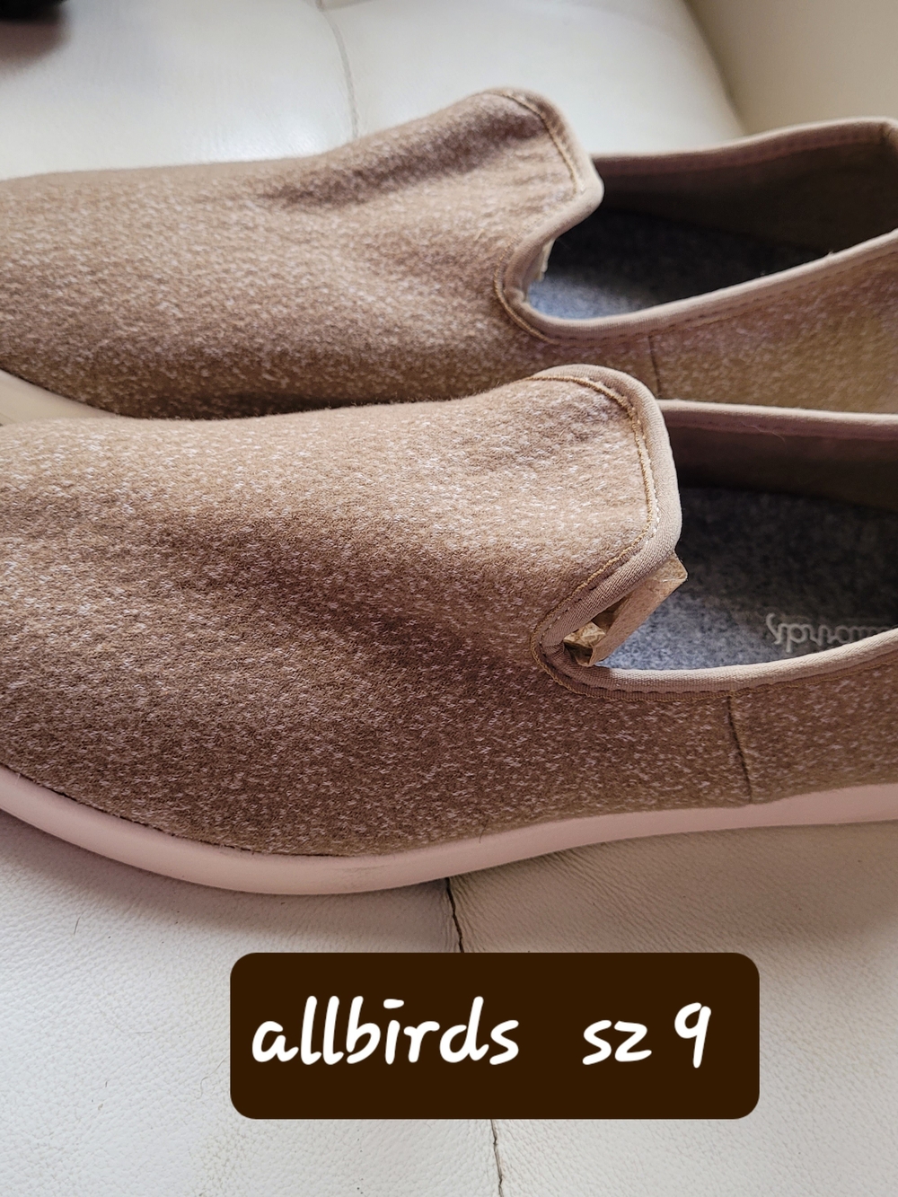 Allbirds Women's Wool Slip-On Shoes - Tan